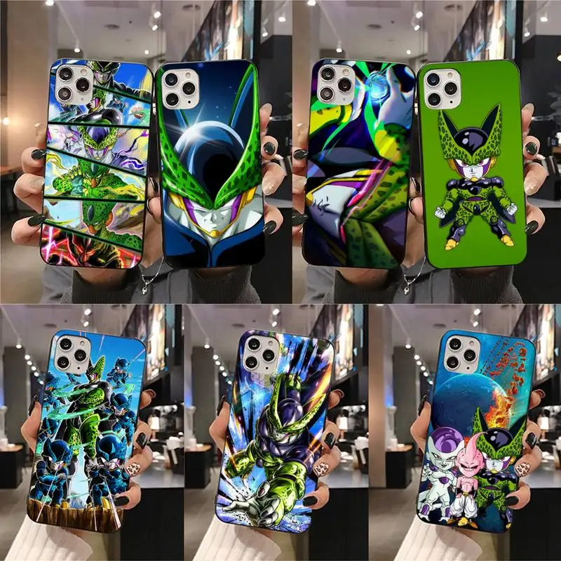 

Cell Dragon Ball Z Phone Case For iphone 13 12 11 Pro Mini XS Max 8 7 Plus X SE 2020 XR cover