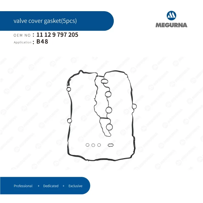 Фото B48/B20B 2.0T Прокладка крышки клапана двигателя для BMW 230i 330i 430i 530i 530e 630i X1 X2 X3 X4 MINI F54 F56 F55 Автозапчасти 111297205 №3