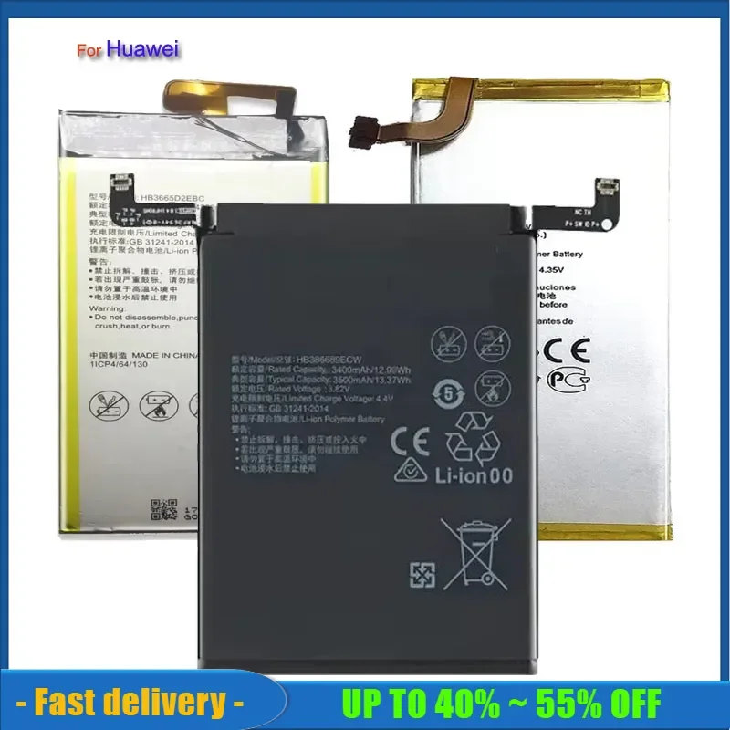 Аккумулятор для Huawei Honor 7X 8 8A 8S 8C 8X 9 9i 10 10i 20 20i Pro Lite STF-L09 STF-AL10/Mate X RS G7 G8 G8X G9 G10 Plus