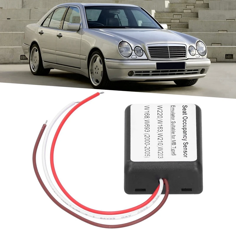 2 эмулятора датчика сиденья SRS для Mercedes-Benz Тип 6 W220 W163 W210 W168 W639 и даже более 2000-2005
