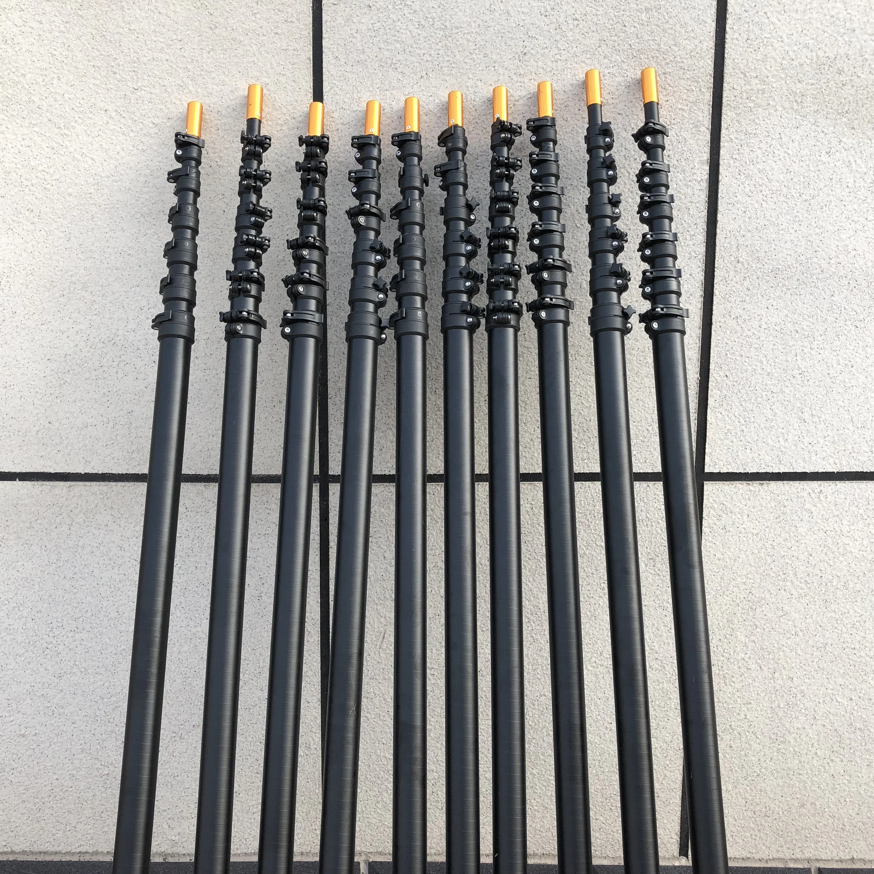 60-футовая удочка для сбора оливкового масла телескопическая из 100% углеродного