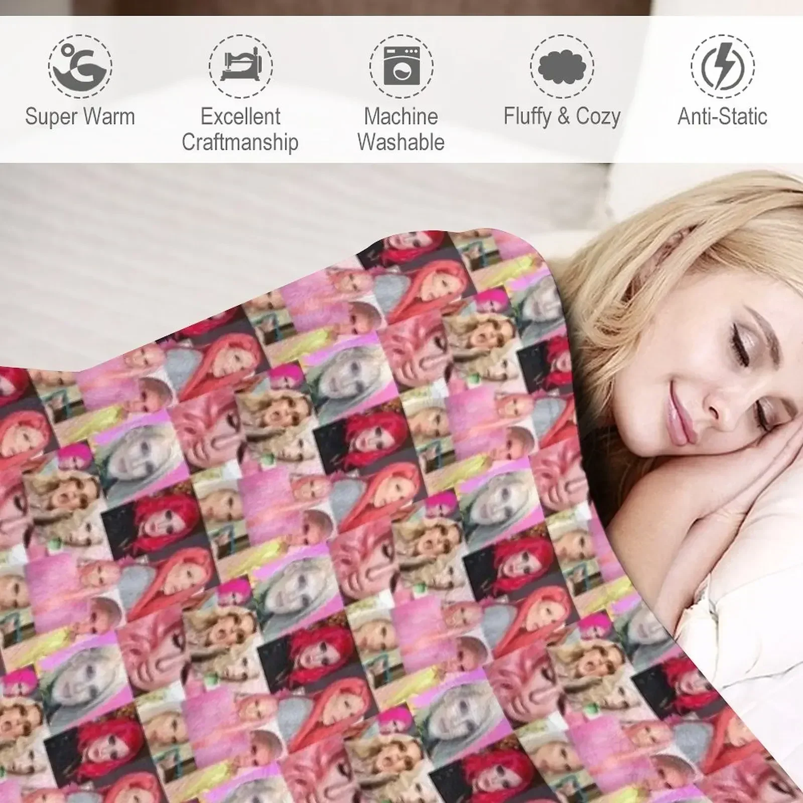 Одеяло Jeffree Star гигантский диван мягкие большие одеяла