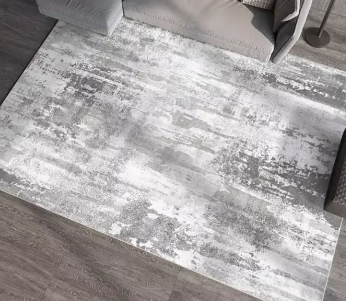 Современный минималистичный ковер гостиная Оформление интерьера роскошный