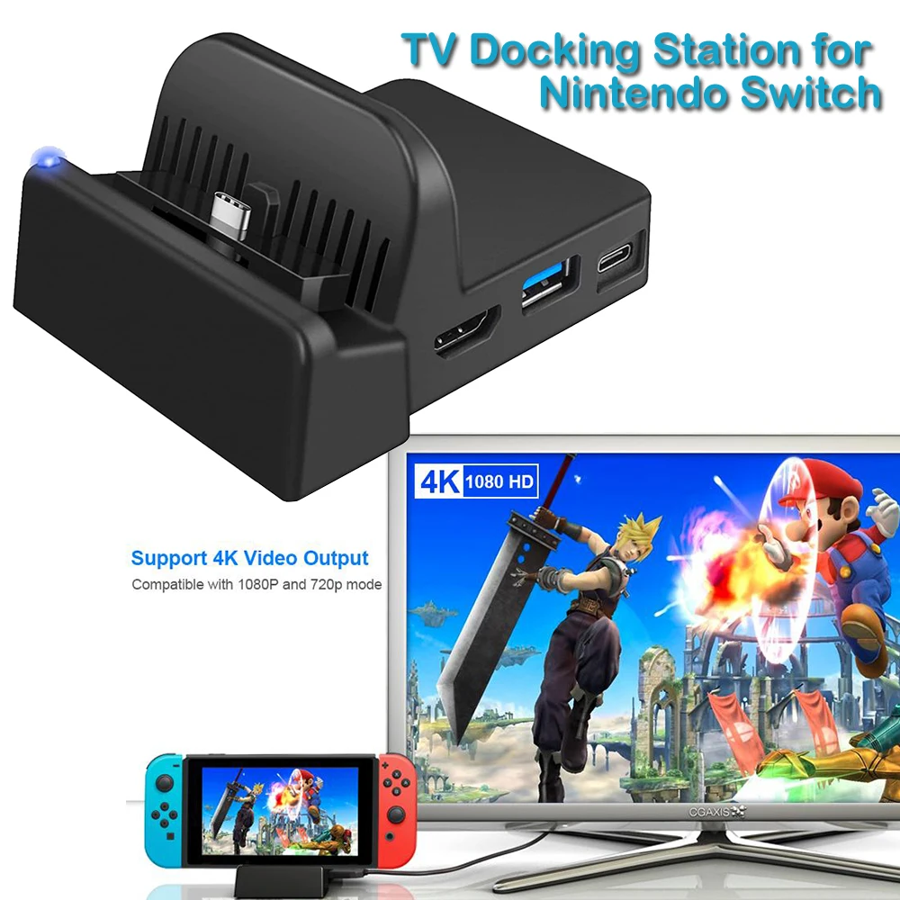 TV Dock Docking Station for Nintendo Switch/Nintendo Switch 