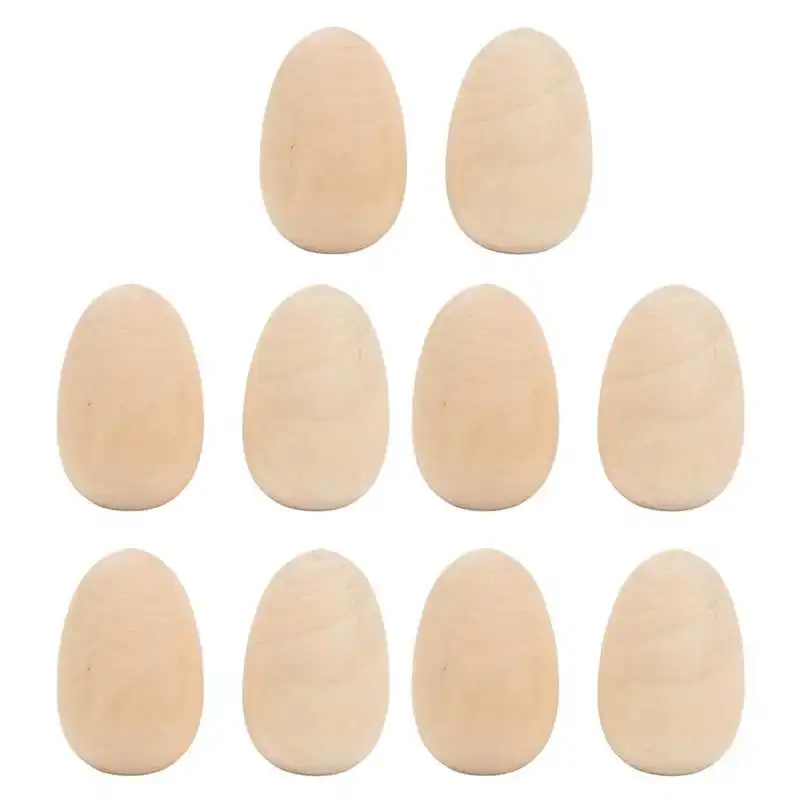 

Craft Fake Eggs Wooden Eggs Widely Used for Decoration for Game for DIY