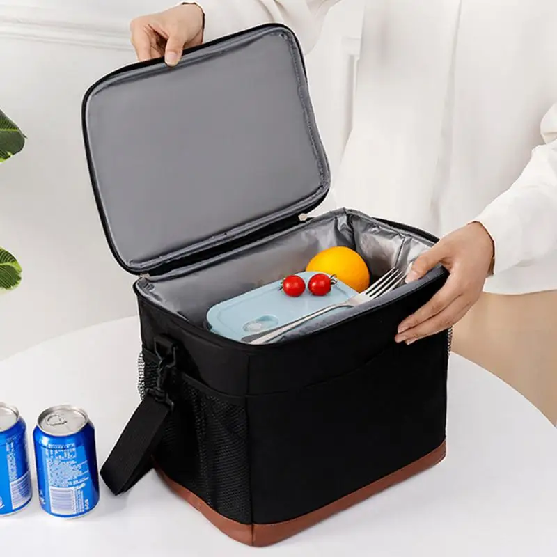 

Outdoor Cooler Box Portable Thermal Insulated Cooler Bag Camping Foods Drink Bento Bags BBQ Zip Pack Picnic Supplies кемпинг