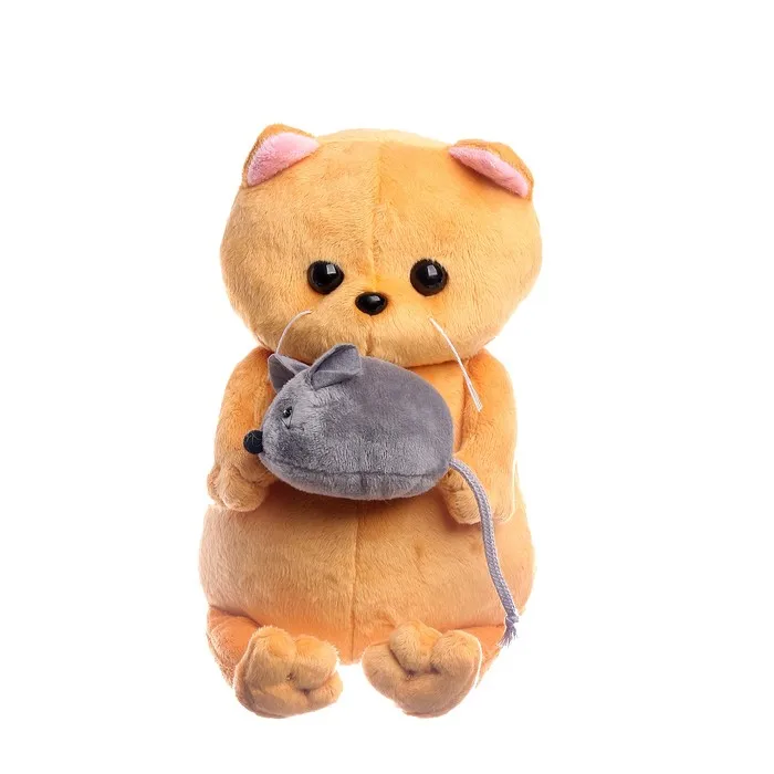 Фото Мягкая игрушка «Кот с мышкой», Milo toys №1