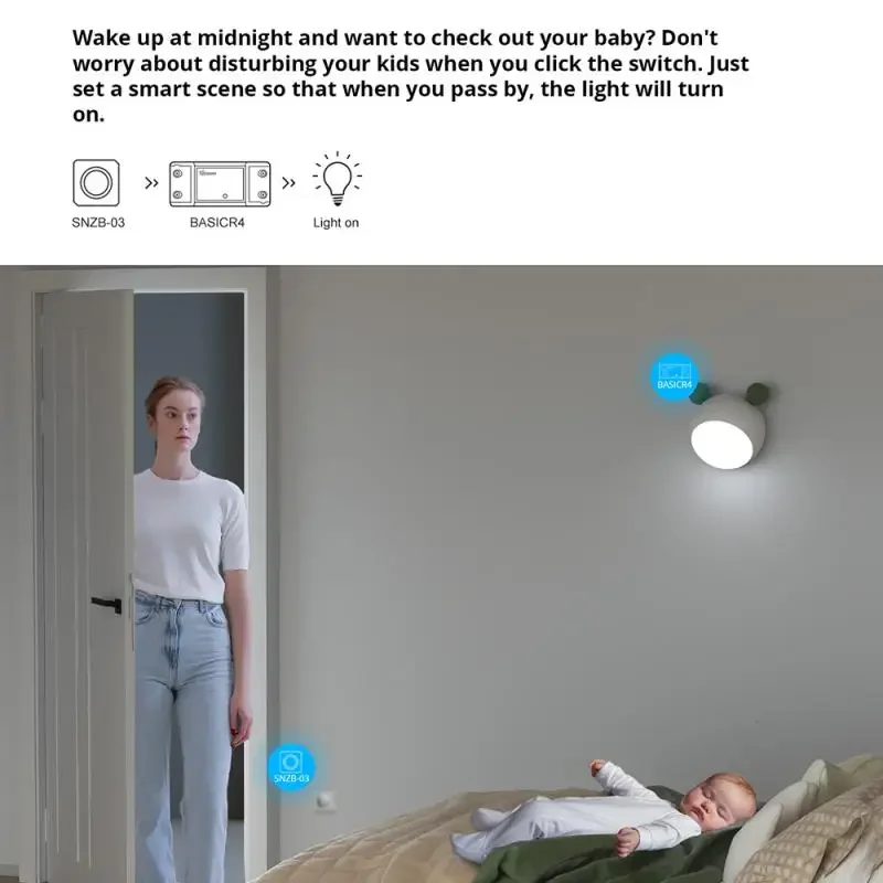 Sonoff Basicr4 Модернизированный Basicr2 Mini Wi-Fi Smart Switch Модуль автоматизации Esp32 Поддержка