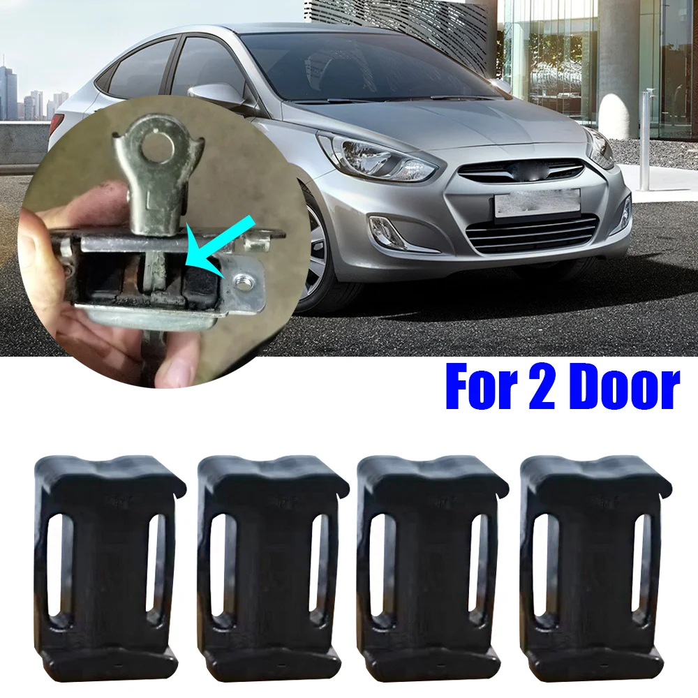 

4X для Hyundai Solaris RB 2011 2012 2013 2014 2015 2016 2017 комплект ремней для проверки автомобильной двери комплект для ремонта заглушка зажим пластмасса