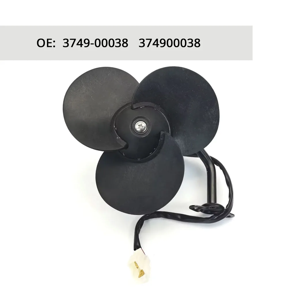 

OE: 74900038 3749-00038 Вентилятор охлаждения кабины шины для YUTONG/KINGLONG/друговых грузовиков (2650 об/мин 24 В 8 Вт 5)