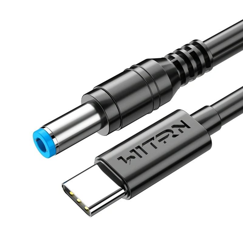 

Кабель питания со светодиодной подсветкой, длина 1,2 м, USB C/Type-C PD на 12 В x мм