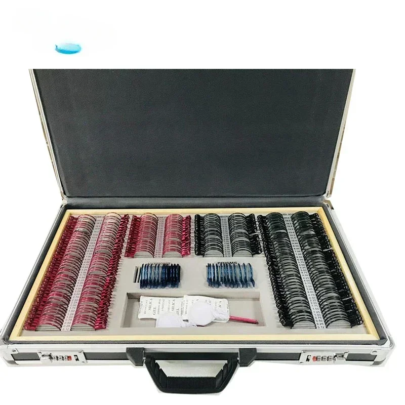 Оптический пробный набор объективов стандартный металлический оптический обод