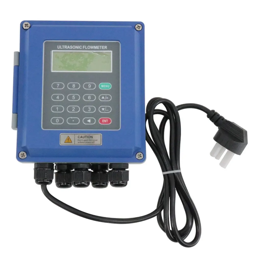 

TUF-2000B+TM-1 Digital Ultrasonic Flow Meters Flowmeter DN50-700mm 1.97-27.56in with Medium Clamp-on Sensor TM-1