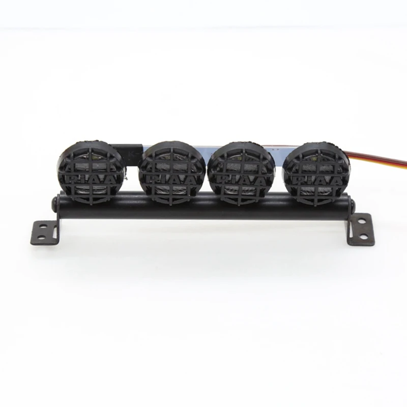

LED Lamp Roof Light Bar Spotlight Searchlight For MN D90 MN-90 MN45 MN99S RC Car Upgrade Parts Accessories