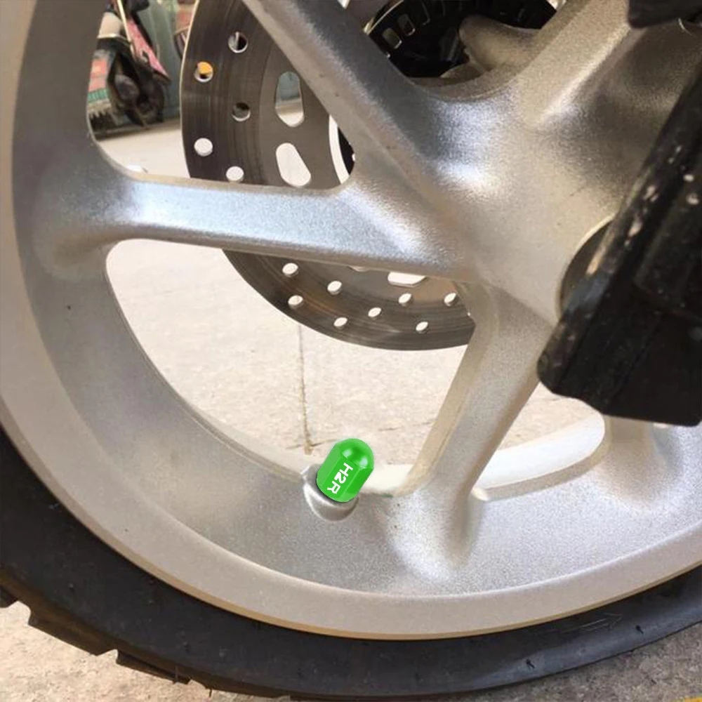 

Motorcycle Vehicle Wheel Tire Valve Stem Caps Covers For Kawasaki H2SX Ninja H2 R H2R SX SE 2015 2016 2017 2018 2019 2020 2021