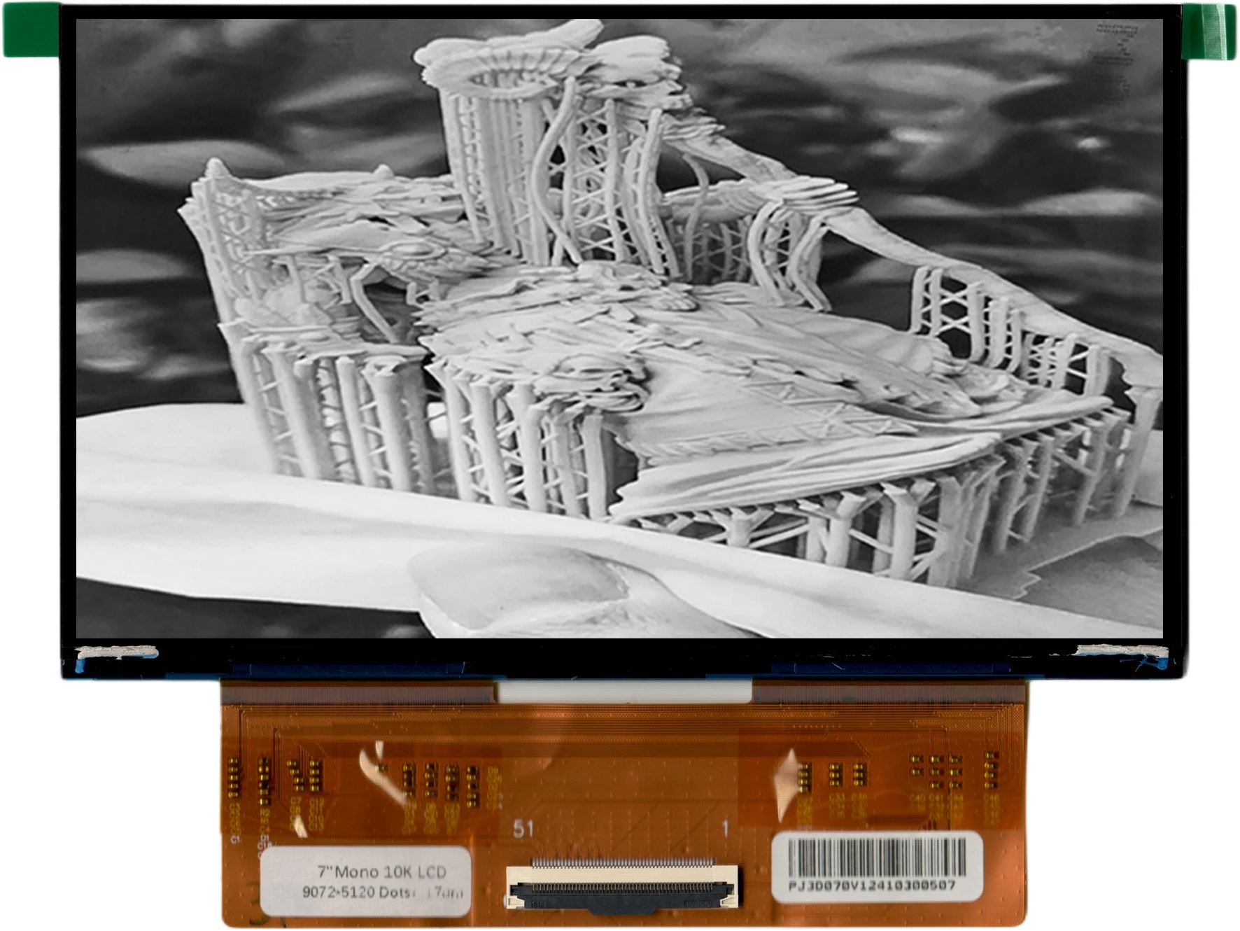 Аксессуары для 3D-принтеров 7 0-дюймовый монохромный экран 10K и плата драйвера HDMI