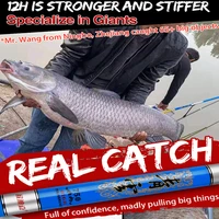 wh 7 2m 7 5m 8 1m 9m12h 19 adjustable super hard big fish rod carbon fiber carp fishing rod taiwan telescopic fishing rods