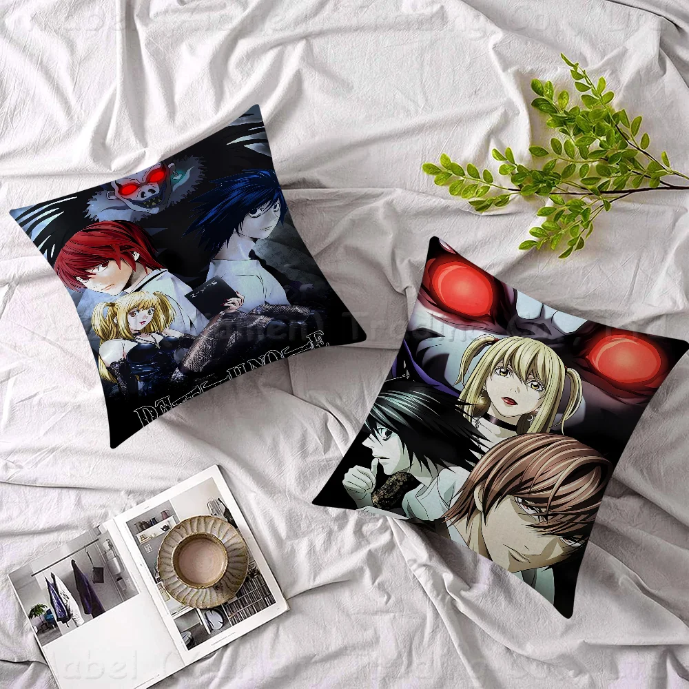 Аниме Death Note подушка наволочка гостиная диван домашний декор по индивидуальному