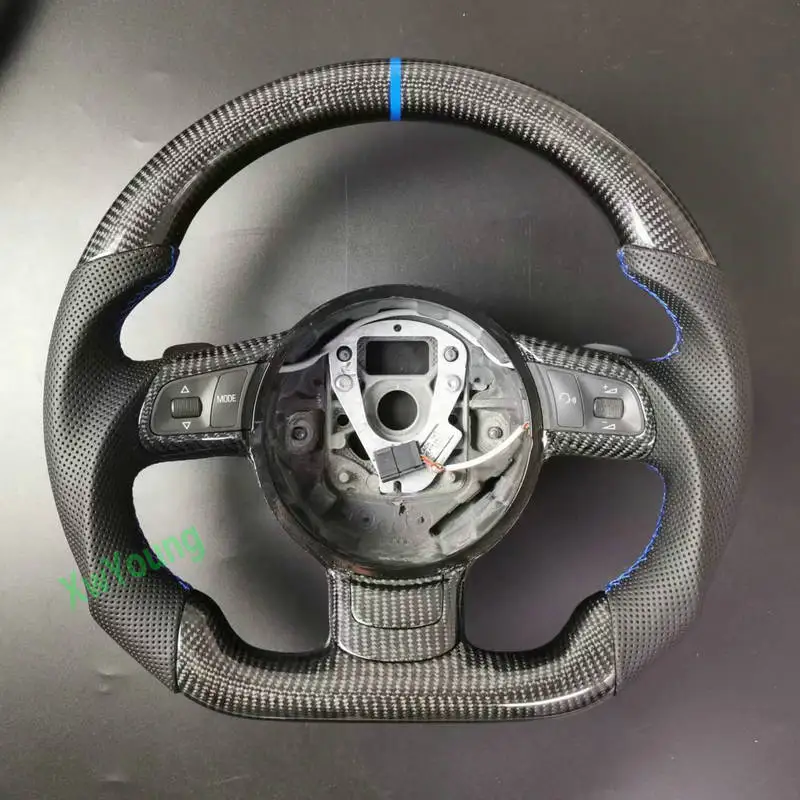 Для Audi TT R8 A38P 2008-2012 индивидуальное 100% натуральное углеродное волокно кожаное