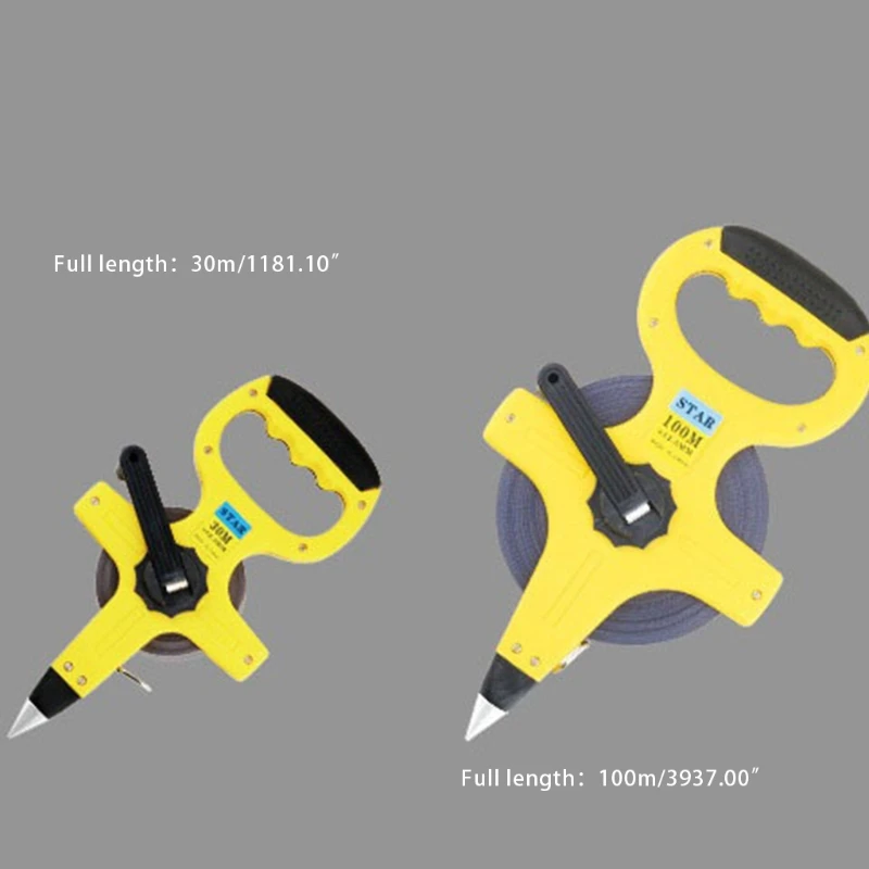 Измерительная линейка 30/100 метров Метрическая рулетка из углеродистой стали