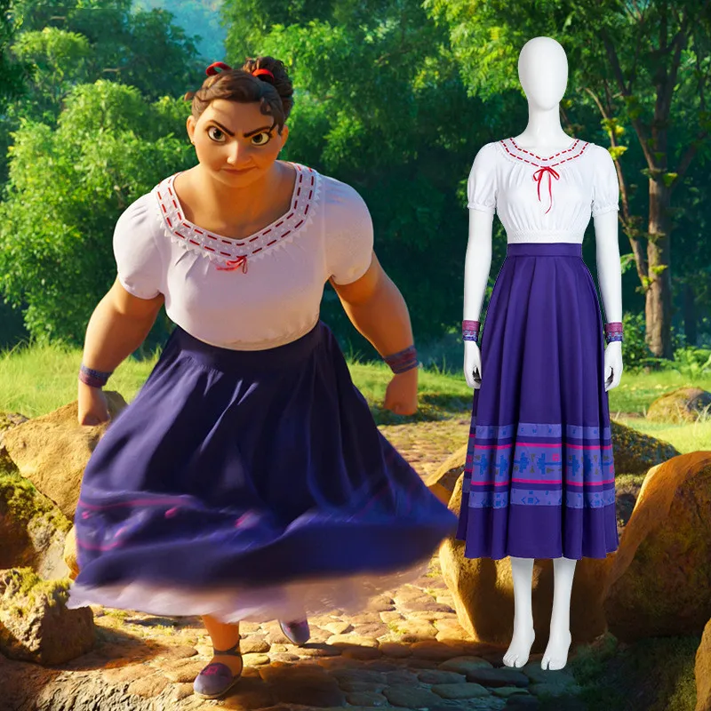 Костюм для косплея второй сестры эньканто миракель Луиса женское платье Aldult