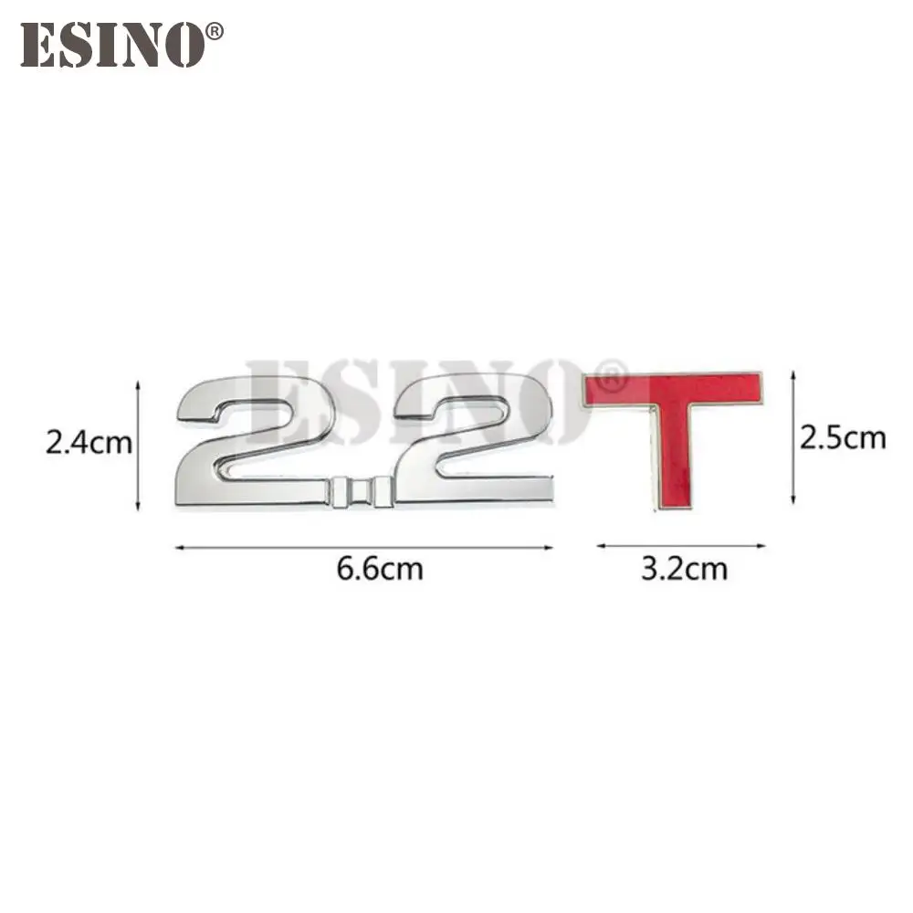 

Новая наклейка на бампер, металлическая наклейка с эмблемой Turbo TSI, бейдж на багажник заднего багажника, хромированная красная наклейка 1,5 T 1,6 T 1,8 T 2,0 T 2,2 T 2,4 T 2,5 T 3,0 T