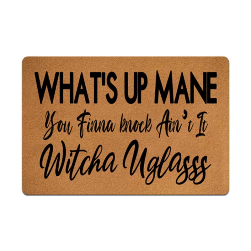 

Забавный кухонный нескользящий коврик, коврик для спальни, Придверный коврик для входной двери, напольный декоративный коврик, грива