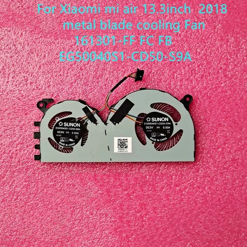 Новый оригинальный охлаждающий вентилятор для процессора ноутбука Xiaomi mi air 13 3