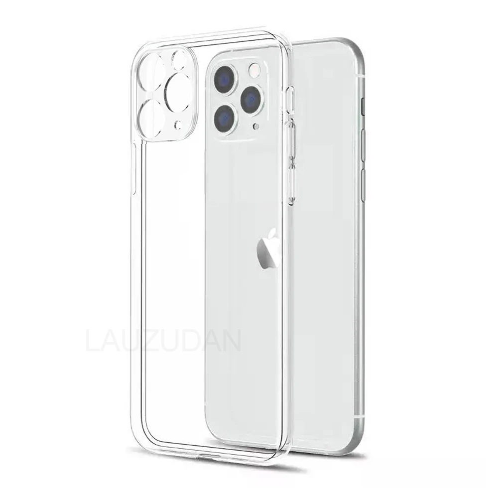

Clear Phone Case For iPhone 11 12 13 Pro Case Silicone Soft Back Cover For iPhone 11 Pro 12 Mini XS Max 8 7 6s Plus 5 SE XR Case