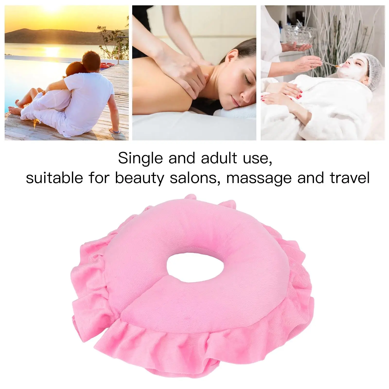 U-образная подушка для шеи салона красоты и путешествий — универсальная