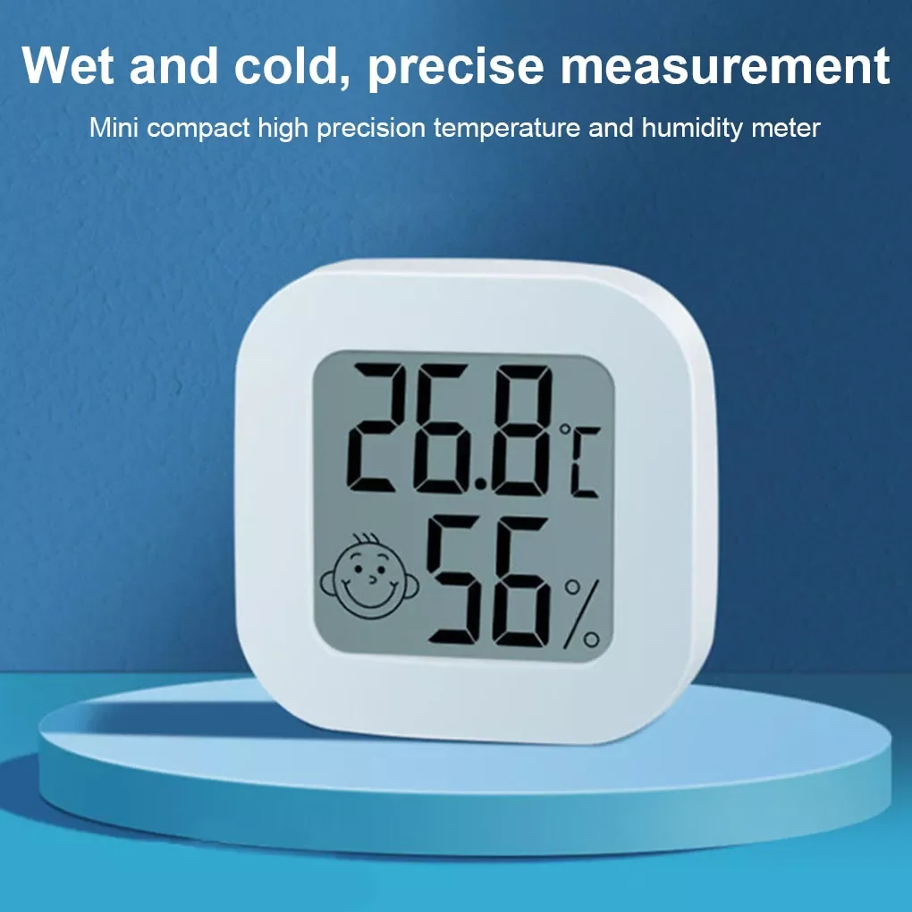 

Home Electronic Temperature Humidity Meter Digital Thermometer Hygrometer Indoor LCD Display Detector