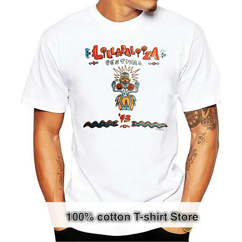 

Vintage 90s 1993 LOLLAPALOOZA tour t shirt Rareoo