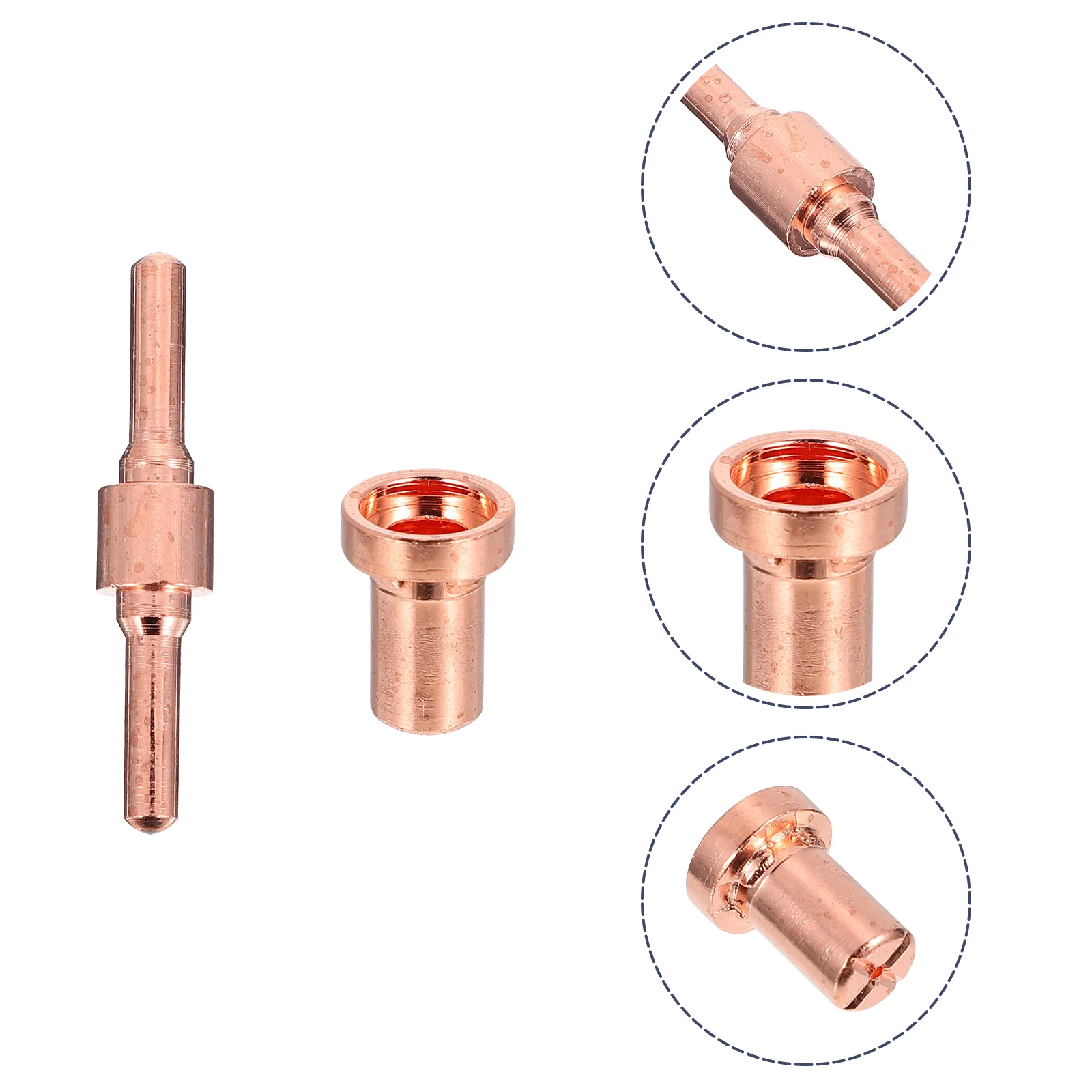 

80 Pcs Plasma Cutter Machine Consumables Extend Fit Pick and Place Heads