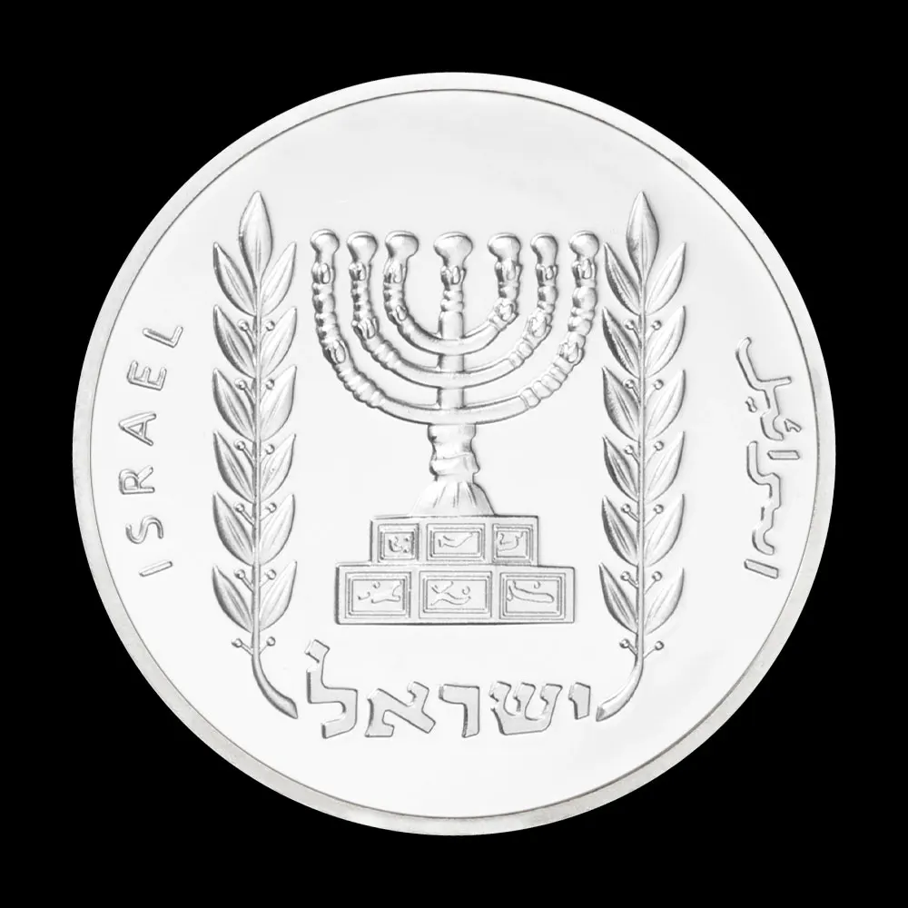 Коллекционная Посеребренная сувенирная монета Samson and The Lion Библия история узор
