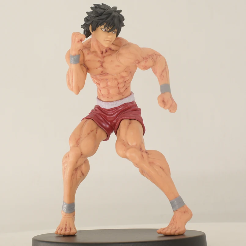 

Hanma Baki Figure Anime Fan Horse Blade Kaoru Hanayama PVC Action Figure Muscular Man Post Collectible Model Toys 15cm