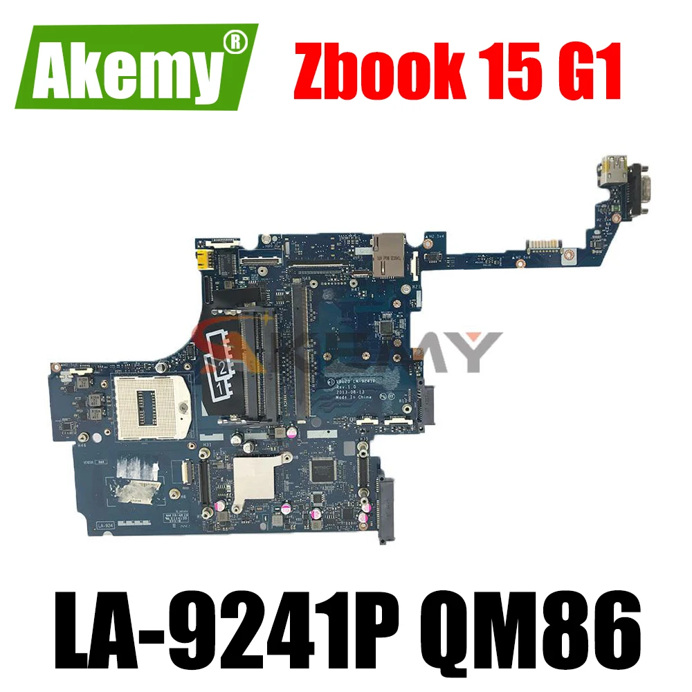 

FOR HP 15 G1 Laptop Motherboard LA-9241P 734303-001 734303-501 734303-601 QM86