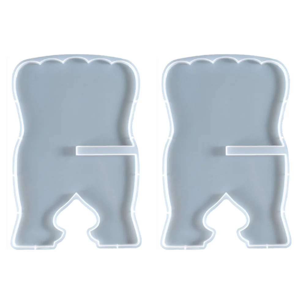 2 шт. Подставка для книг силиконовая форма резной ИД Коран из смолы складная