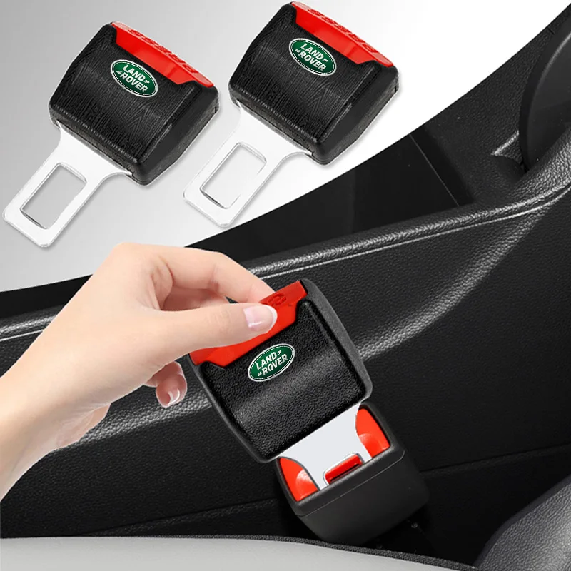 

Car Seat Belt Clip Extender Safety Seatbelt Lock Buckle Plug for Land Rover Defender Freelander 2 Discovery 3 Sport Evoque