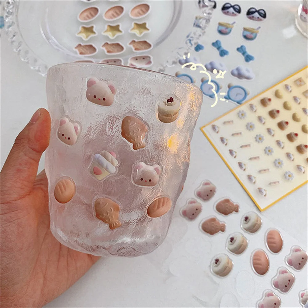 Милый Котик и собака мультфильм тройной искусственный Чехол аксессуары дневник