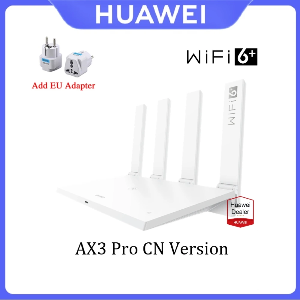 

Original Huawei WIFI Router AX3 WIFI 6 Plus 3000Mbps Multi-User Huawei Wireless Router AX3 Pro WIFI 6+ 2.4GHz 5GHz Dual-Band