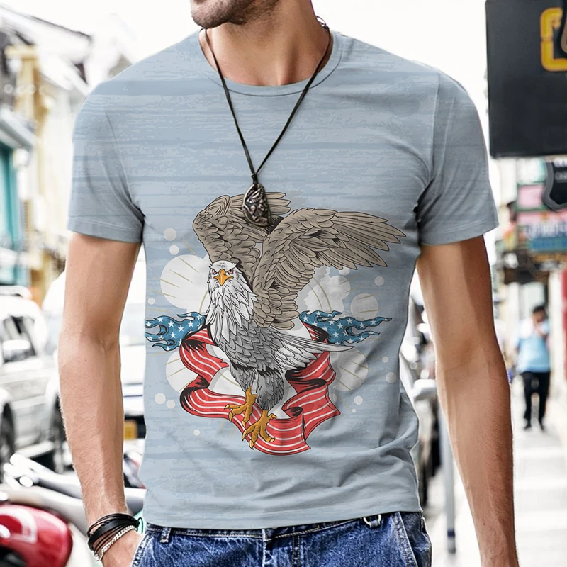 

Men's T-shirts Casual Short Sleeve Fashion Hot Summer 3D Printed Beach Tracksuit Sportswear Street Luxury Outfit Harajuku Funny