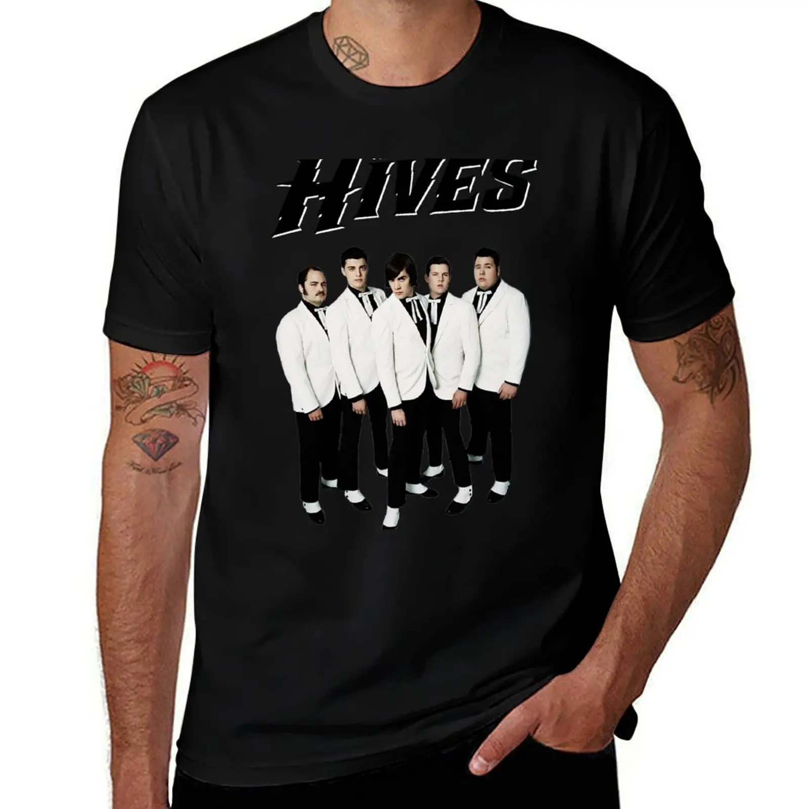 Фото Футболка The Hives: Veni Vidi Vicious / Tyrannosaurus Hives Band Photo (альтернативная обложка альбома) №1