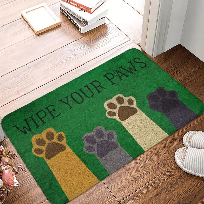 Пользовательские забавные кошачьи лапки вытрите искусственную кожу