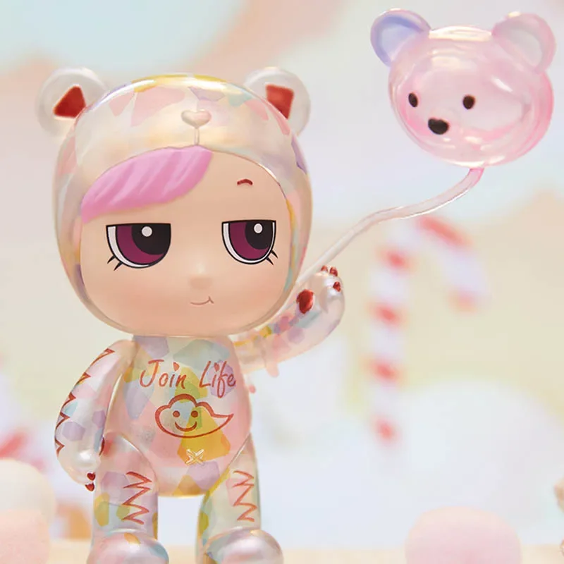 Little Amber Bear-Hug Toys для девочек фигурка Caja Sorpresa Surprise Box слепая сумка Guess Kawaii модель