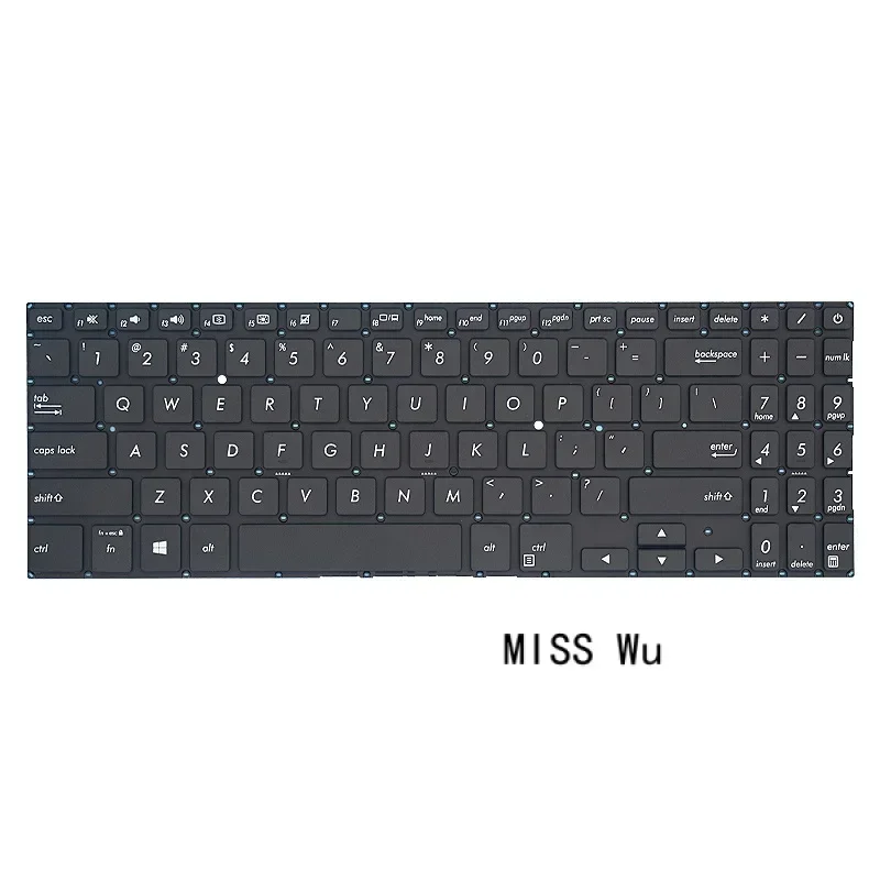 Новая оригинальная сменная клавиатура для ноутбука совместимая с Asus PRO7 PX574F PRO574