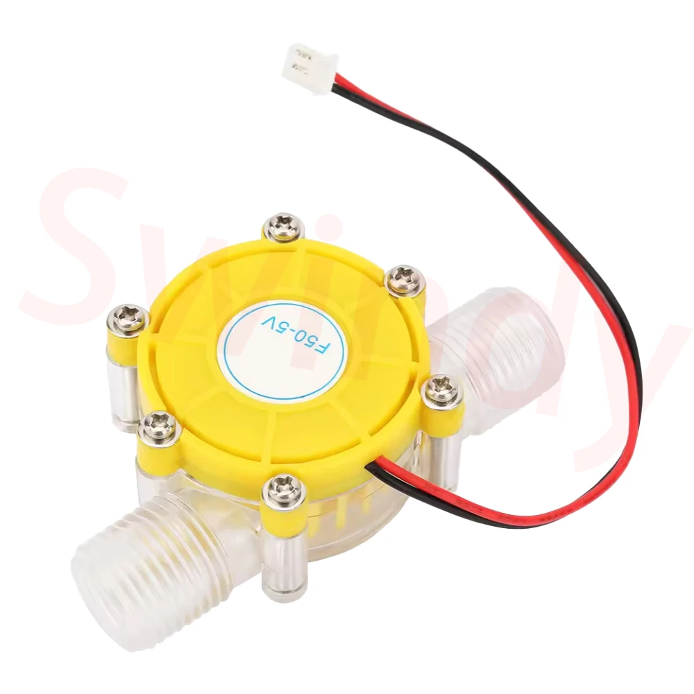 Фото F50 Micro Hydro DC Насос для расхода воды Турбина Гидроэлектрический генератор энергии Насос Турбинный генератор Гидроэлектрический генератор №4
