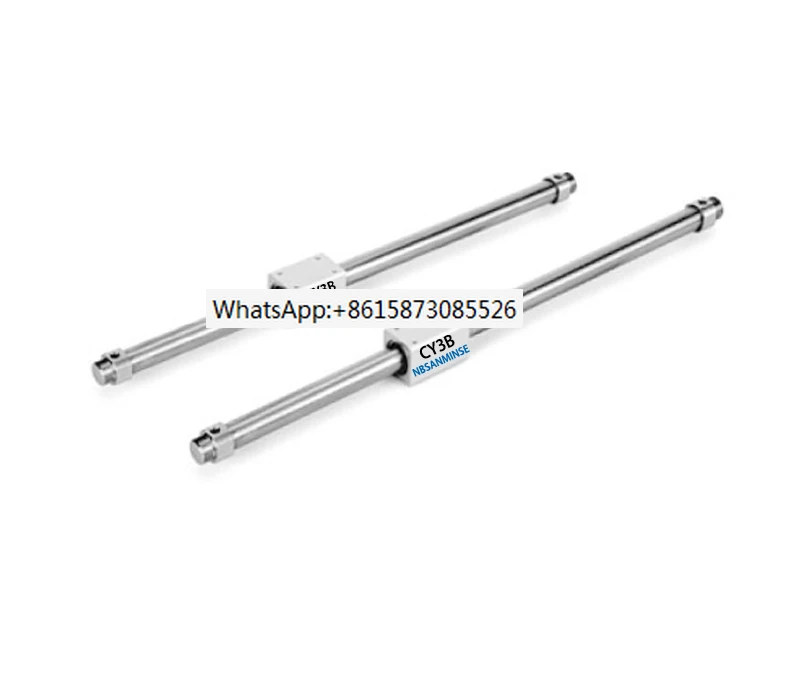 

CY3B 25mm Magnetically Coupled Rodless Cylinder SMC Compress Air Cylinder Pneumatic Automation Parts NBSANMINSE