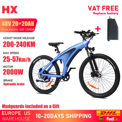 HX Q5 электровелосипед 2000 Вт для взрослых