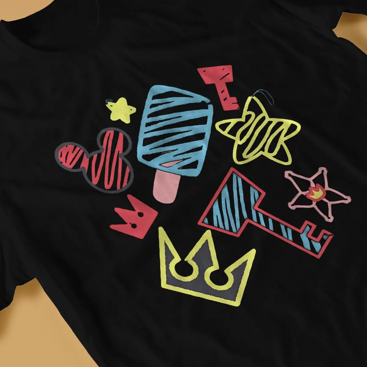 Футболка мужская с круглым вырезом Юмористическая тенниска из чистого хлопка