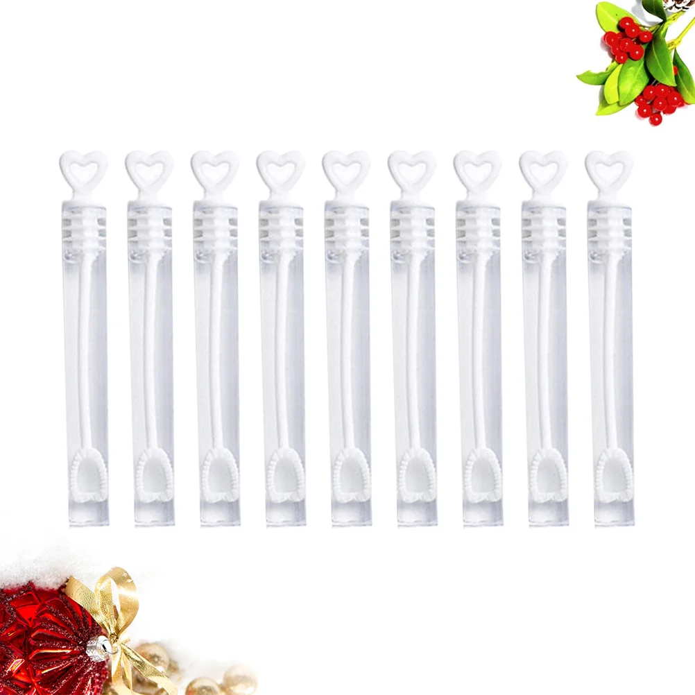 

14 Bubble Wand Love Heart Shaped Bubble Sticks Toys Wands Party Favour For Kids Child Outdoor Bath Summer Activity Valentine